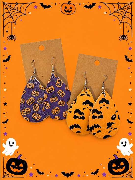 Jewelry - *Buy Now* Too Cute To Spook Halloween Earrings Set
